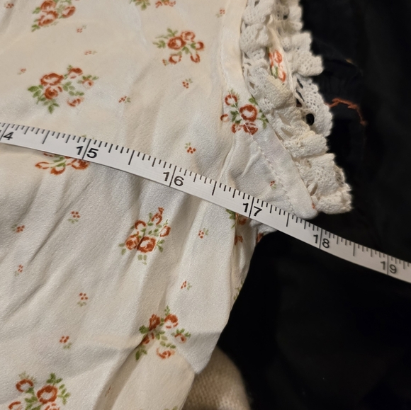 Doen Tahlia Silk Dress Midi Sleeveless Citrus Blossom Floral Print Size XS - Picture 16 of 16